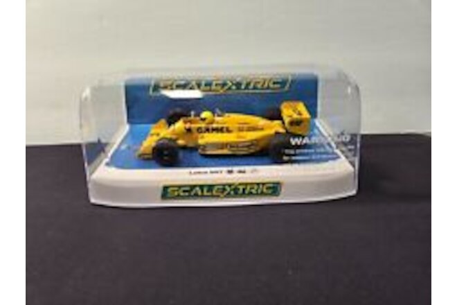 Scalextric "Camel" Lotus 99T - Ayrton Senna - '87 Monaco GP 1/32 Slot Car C4251