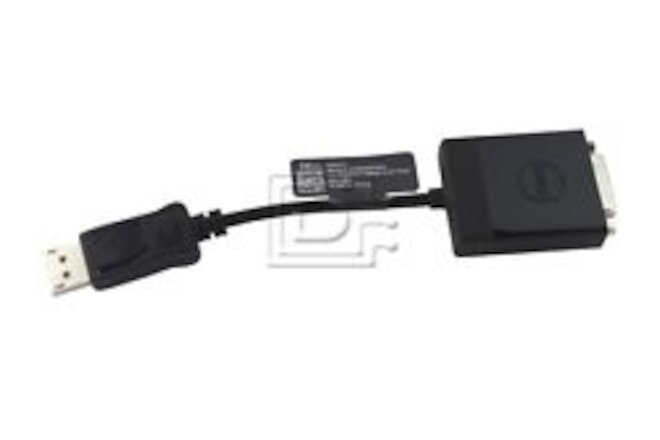 Dellk 64XF6 Displayport (M) to DVI-D (Female) Cable Assembly 7in / 17cm