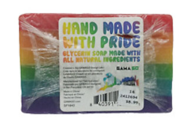 GAMAGO - The Original Gay Pride Rainbow Bar Soap, NWT