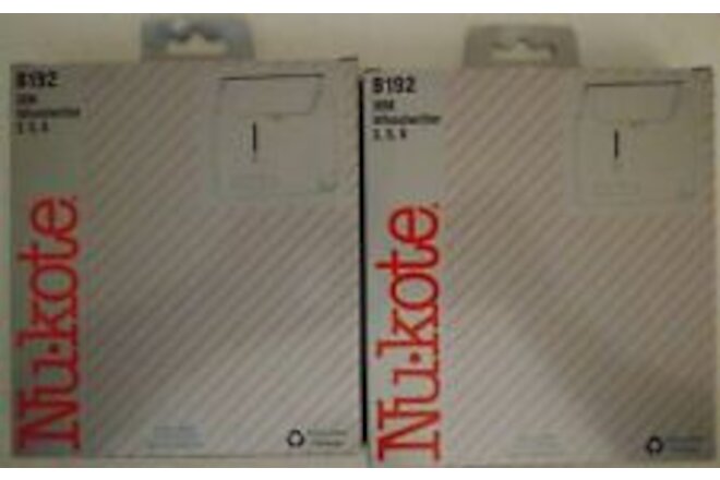 NEW: 2 Lot of Nukote B192 Replacement Ribbon for IBM Wheelwriter 3,5,6