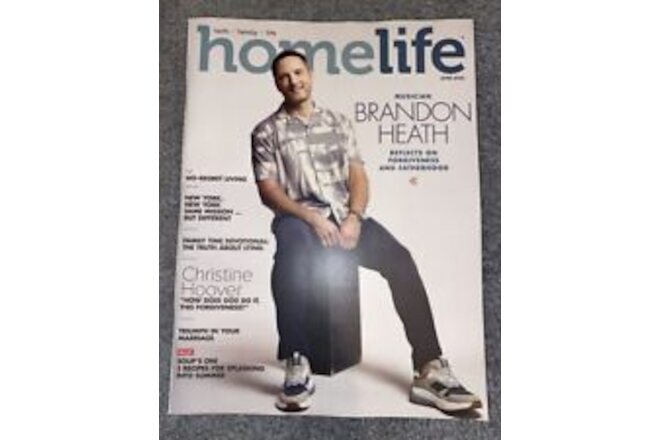 Brandon Heath Home Life Magazine Faith Family June 2022 NEW CCM LifeWay