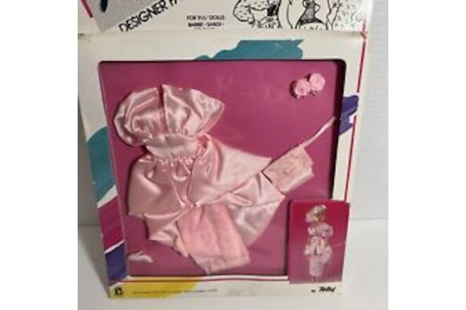 NOS Flair 11.5" Doll Outfit & Accessories By Totsy for Barbie Pink Prom Dress