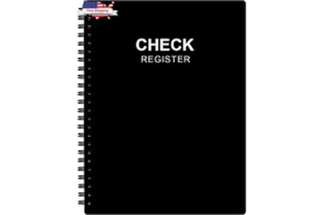 Check Register – A5 Checkbook Log with Check & Transaction Registers, Bank Accou