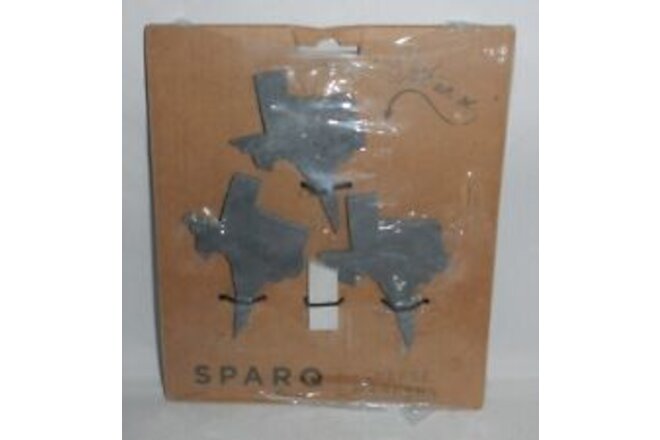 Sparq Home Slate Cheese Markers State of Texas Shaped Set of 3