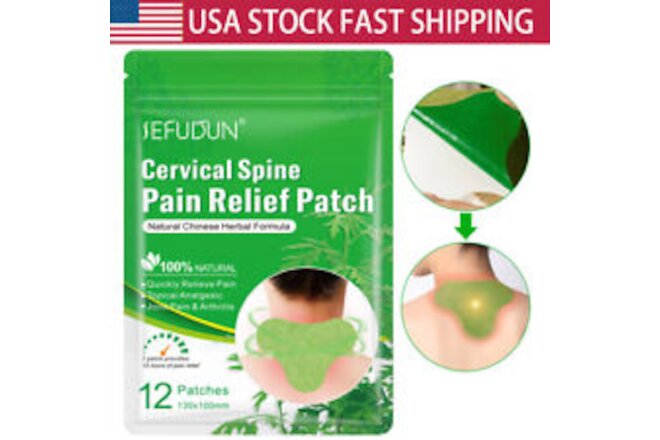 Lumbar Spine Sticker Wormwood Extracts Pain Relief Patch for Arthriti