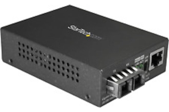 Multimode (MM) SC Fiber Media Converter for 10/100/1000 Network - 550M Range - G