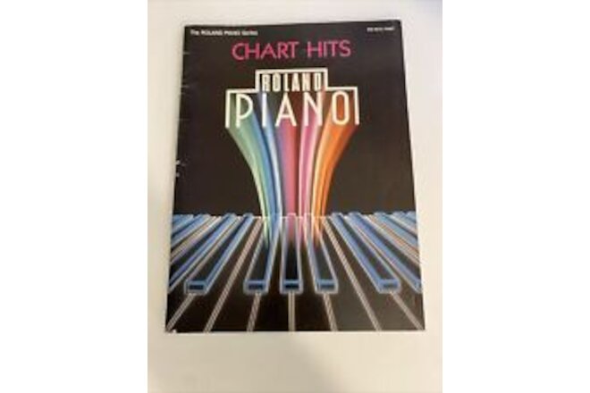 Roland Series Piano Chart Hits Sheet Music SongBook abr