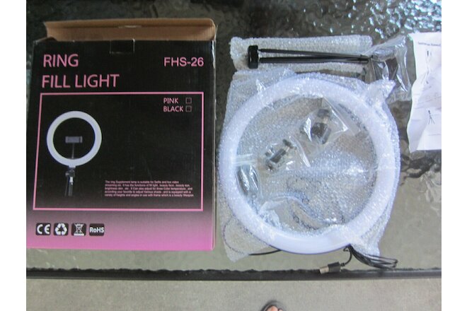 LOT OF 12 Pcs --10" Ring Fill Light LED FHS-26 w/Stand & Mount Kit Wholesale