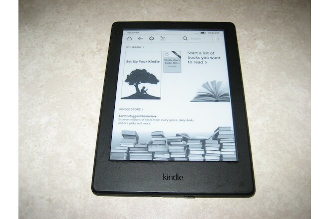 Amazon Kindle 8th Generation E-Reader eBook SY69JL - Wi-Fi, 4GB, 6"