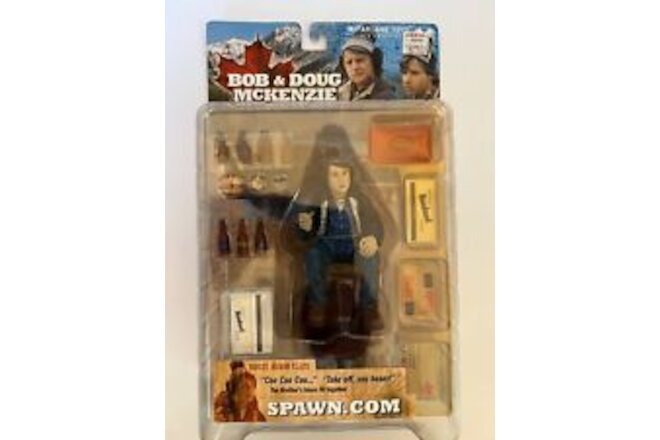 2000 McFarlane Toys BOB & DOUG McKENZIE Action Figure "DOUG" MINT Sealed on Card