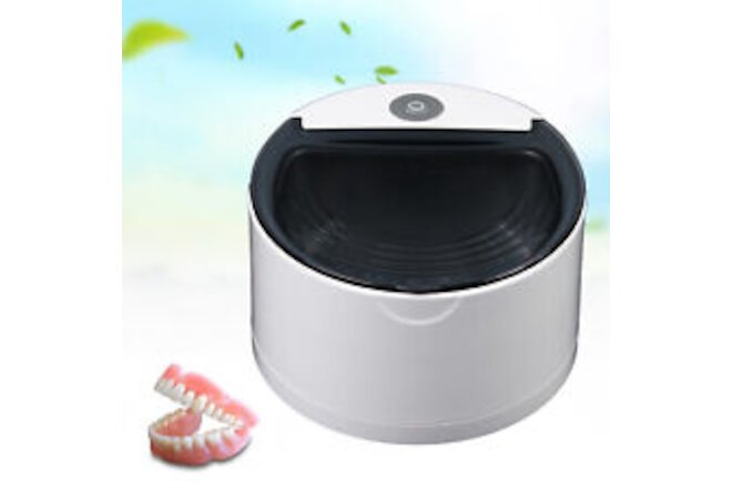 Ultrasonic Denture cleaner Self-timing Teeth Cleaning Machine Plaque Removal Kit