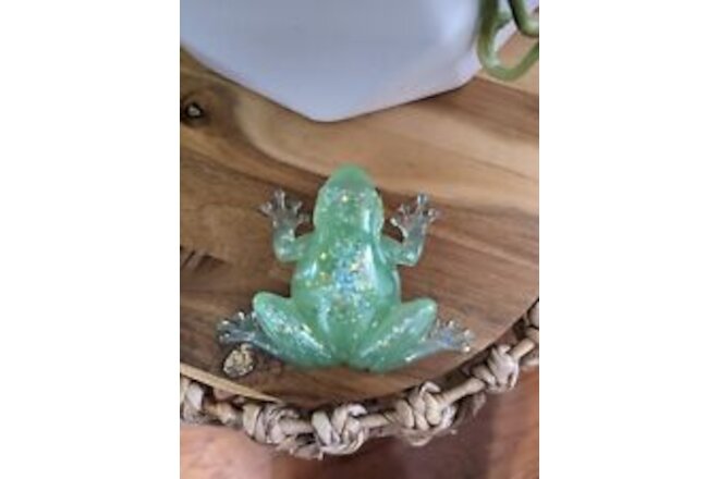 Handmade Animal Crafts , Colorful Resin Tree Frogs