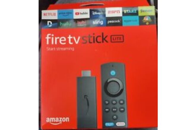 Amazon Fire TV Stick Lite Media Streamer - Black (B091G4YP57)