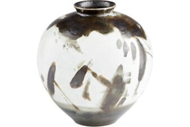Compton Wood - Vase-9.5 Inches Tall And 9.25 Inches Wide - Decor - Vases -