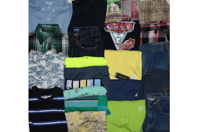 Boys Size 8 Spring / Summer Clothing 21 Pieces (lot 2)