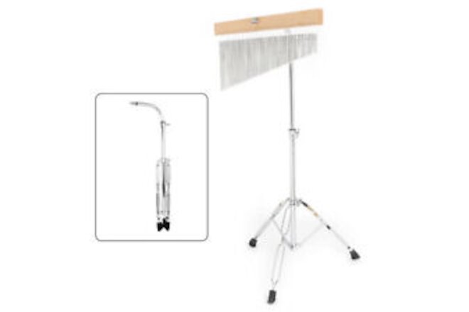 Bar Chimes Single-Row Wind Chime 36-Tone With Tripod Stand Percussion Instrument