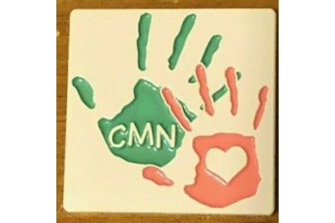 Rare Walmart Lapel Pin CMN Hand Prints Children's Miracle Network Pinback