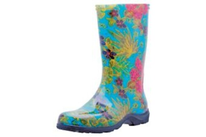Sloggers 5002BL06 Rain and Garden Boots 6 in Blue