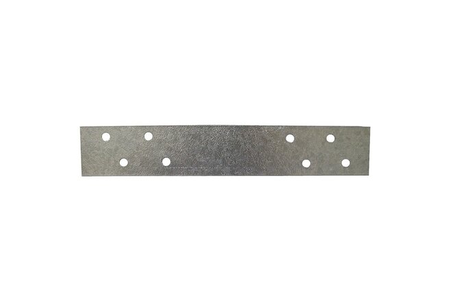 Pack 50, 1-1/2" x 9" Galvanized Steel F.H.A. Strap, 12 GAUGE,PartNo F12009 Jones