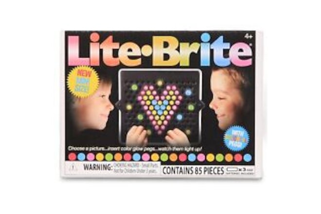 Lite-Brite Mini, Light Up Drawing Board, Mini LED Drawing Board with Colors,