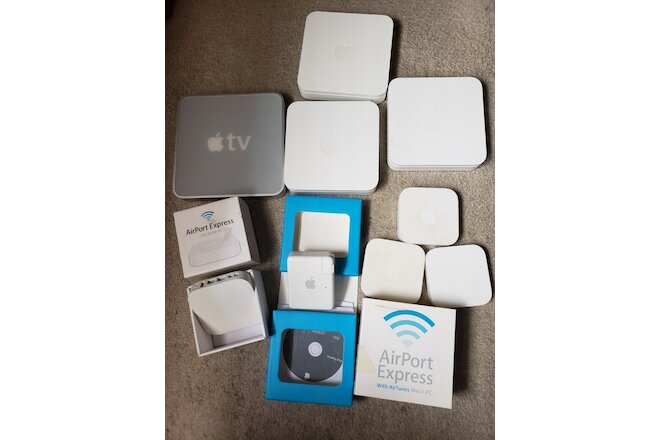 Mixed LOT of 9 Apple Products (FOR PARTS / REPAIR) UNTESTED