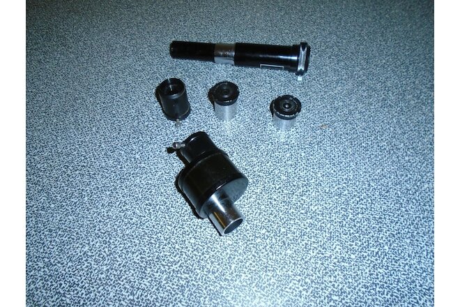 2x Barlow Lens, Metal Casing + 4mm and 12.5mm with accessories    (9)