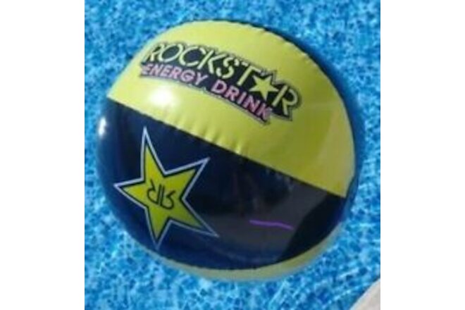 NEW Rockstar Energy Drink Beachball-Official Promo- In Original Sealed Packaging