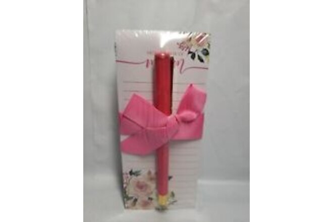 Mother's Desk Notepad And Pen Giftset ROSES