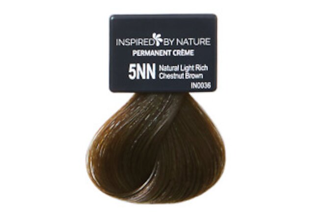 Ion Ammonia-Free Permanent Hair Color Natural Light Rich Chestnut Brown 5Nn,
