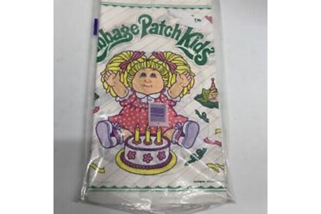 Cabbage Patch Kids 1983 80's Vintage Large Table Cover Paper RARE