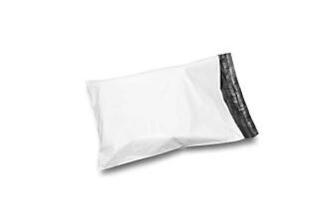 9 x 12 Glossy White Plastic Self Seal Poly Mailer Flat Bags Waterproof Shippi...