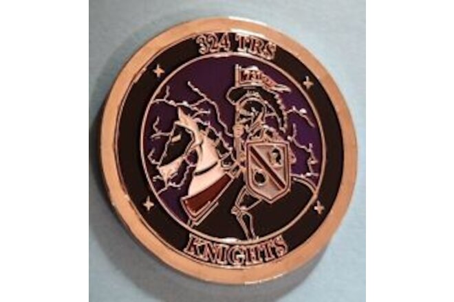 Challenge Coin U.S. Air Force 324th Training Squadron Knights