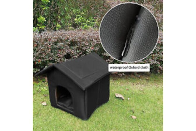 Pet House Stray Cat Shelter Winter Warm Oxford Cloth Outdoor Cats and Dogs