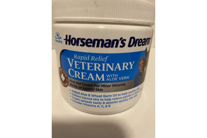HORSEMAN'S DREAM Vet Cream two 16 oz containers