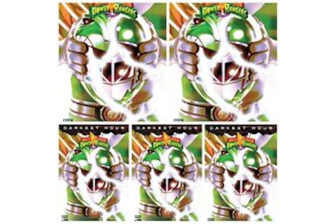 5 Pack Mighty Morphin Power Rangers #119 Green Helmet Montes PRESALE 4/24 Boom