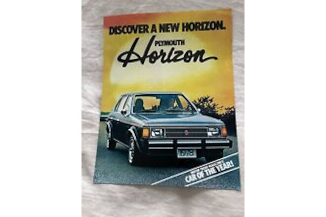 1979 Plymouth Horizon Sales Brochure