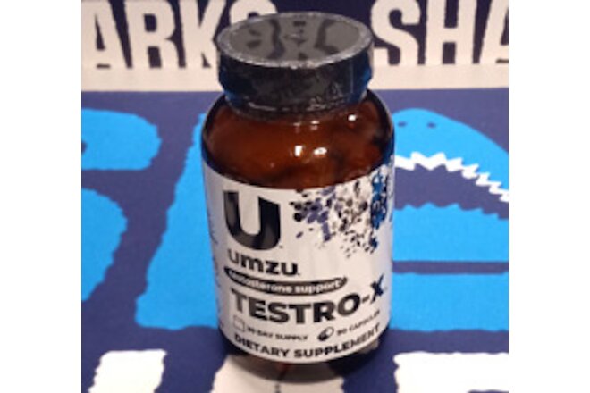 UMZU TESTRO-X Dietary Supplement 90 Capsules New Sealed Best By Date 09/2025