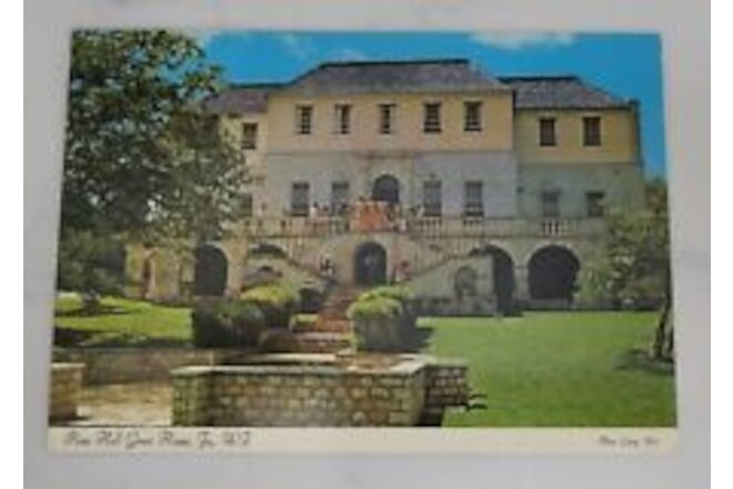 Vintage 1973 ~  Postcard ~ Rose Hall Great House  Ja WJ ~ Jamaica   Larry Witt
