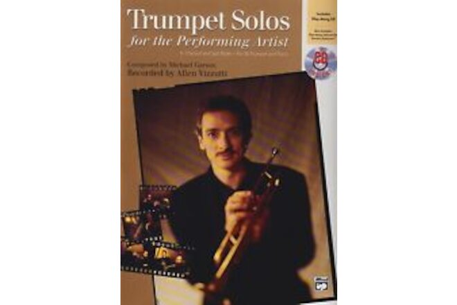 TRUMPET SOLOS FOR THE PERFORMING ARTIST BOOK/CD CLASSICAL JAZZ WITH PIANO NEW