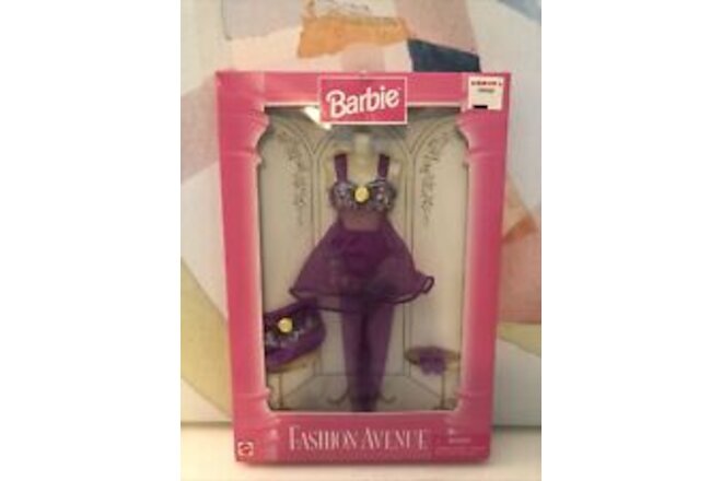 Barbie Fashion Avenue Lingerie Doll Outfit 1995 Purple