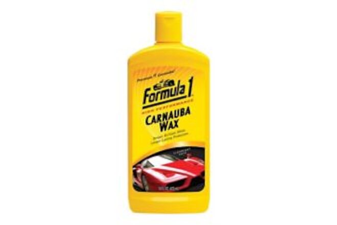 Formula 1 614920 White Carnauba Liquid Car Wax Bottle 16 oz.