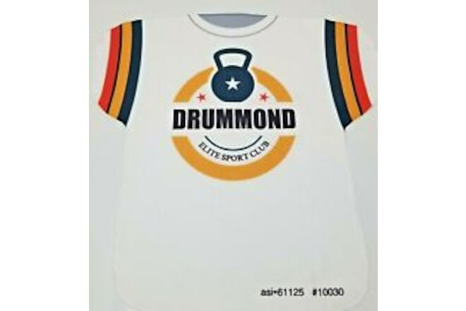 Drummond Elite Sport Club Support Rally Towel Imperfect White Red Uniform Shirts