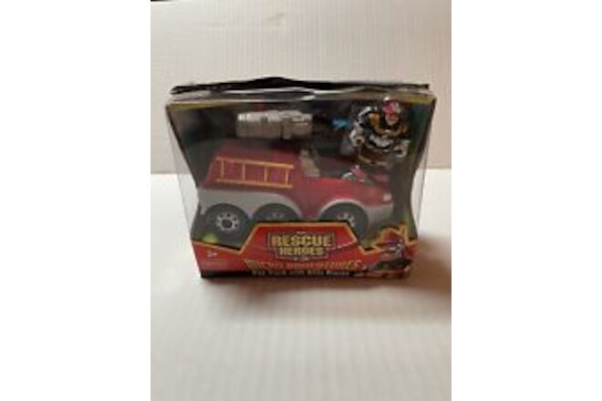 Rescue Heroes Micro Adventures Firetruck With Billy Blazes New In Box