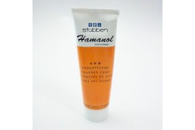 Stubben Hamanol Leather Care Tube 250g - Leather Cream & Cleaner Dressing