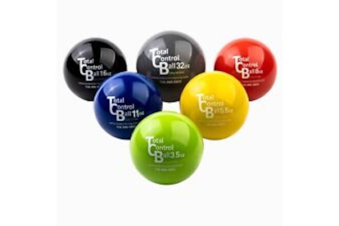 Weighted Plyo Balls Training Set Includes 3.5, 5.5, 8, 11, 16, & 32 OZ Sizes ...