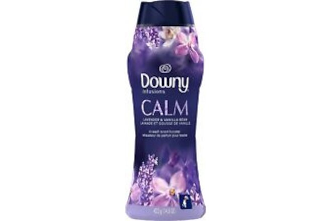 Downy Infusions In-Wash Scent Booster Beads, Calm, 14.8 Ounce (Pack of 1)