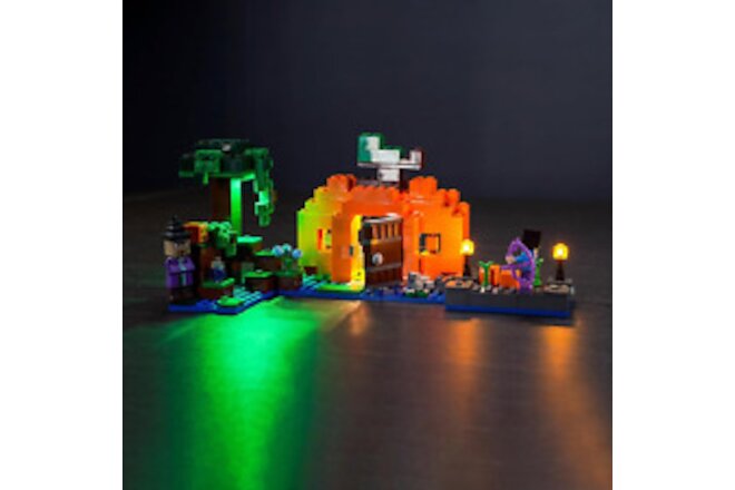 Light Kit for Lego the Pumpkin Farm Playset, Creative Lighting Compatible wit...