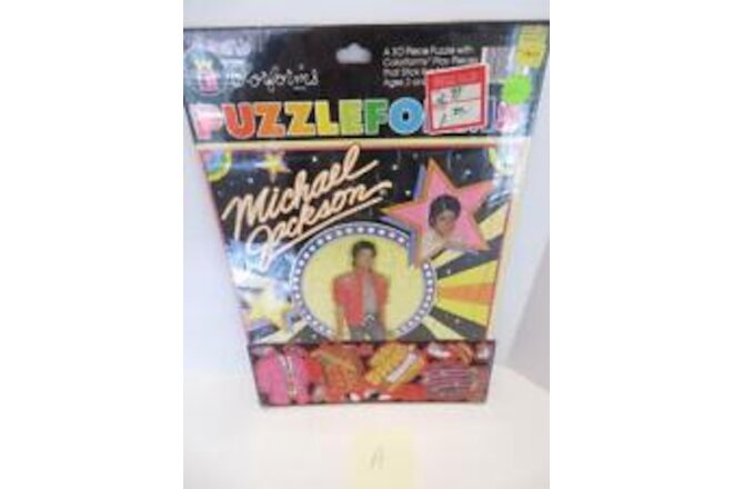 Colorforms Michael Jackson 1983 Puzzleforms OLD STORE STOCK Factory Sealed New a