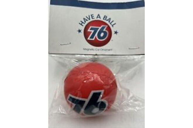 Union 76 Gas Rubber Magnetic Car Ornament New