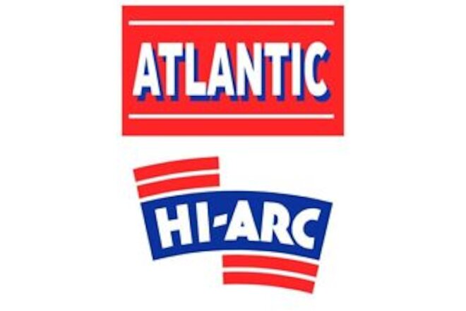 Atlantic Hi-Arc Gasoline NEW Sign 18"x24" USA STEEL XL Size 4 lbs